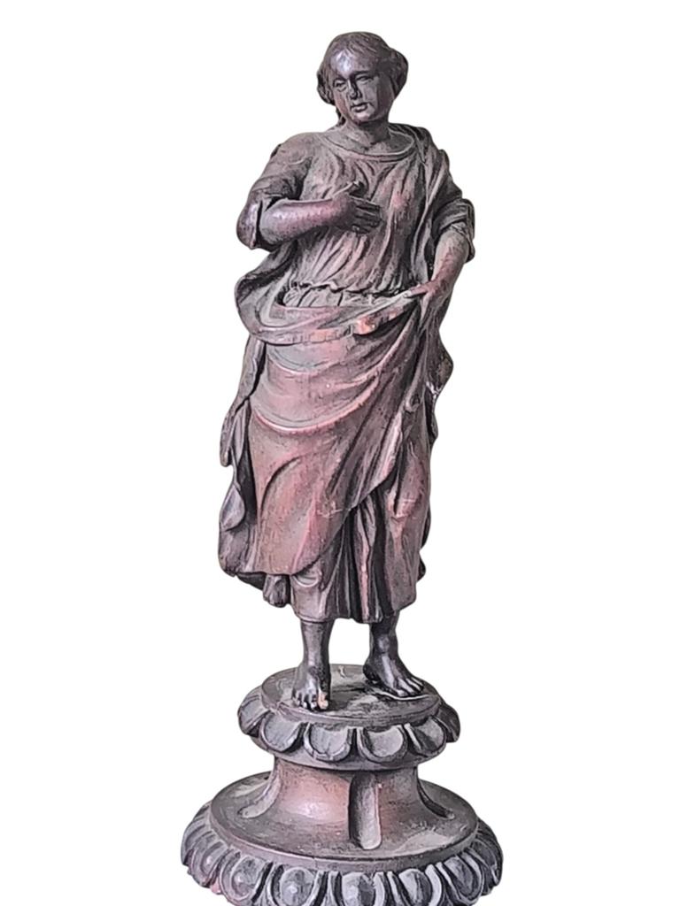 Antiek houten sculptuur 18e vroeg 19e eeuw, Ophalen of Verzenden
