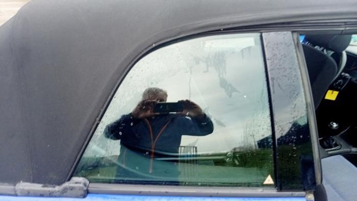 Extra Ruit 2Deurs rechts-achter van een Volkswagen Golf, Auto-onderdelen, Ruiten en Toebehoren, Gebruikt, -, Volkswagen, -
