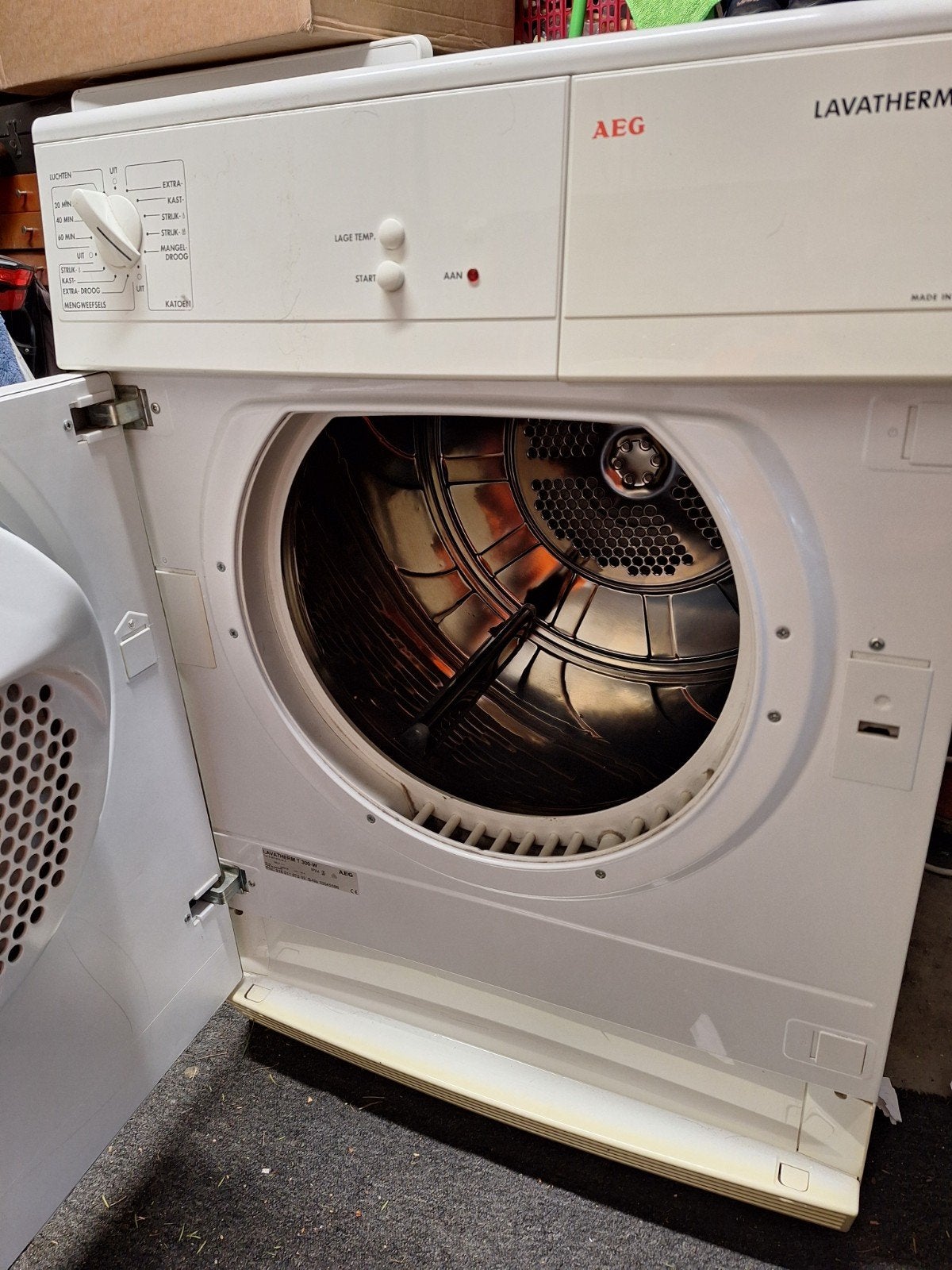 Goed werkende AEG Lavatherm T 300 luchtafvoerdroger, Ophalen, 6 tot 8 kg, Gebruikt, Luchtafvoer