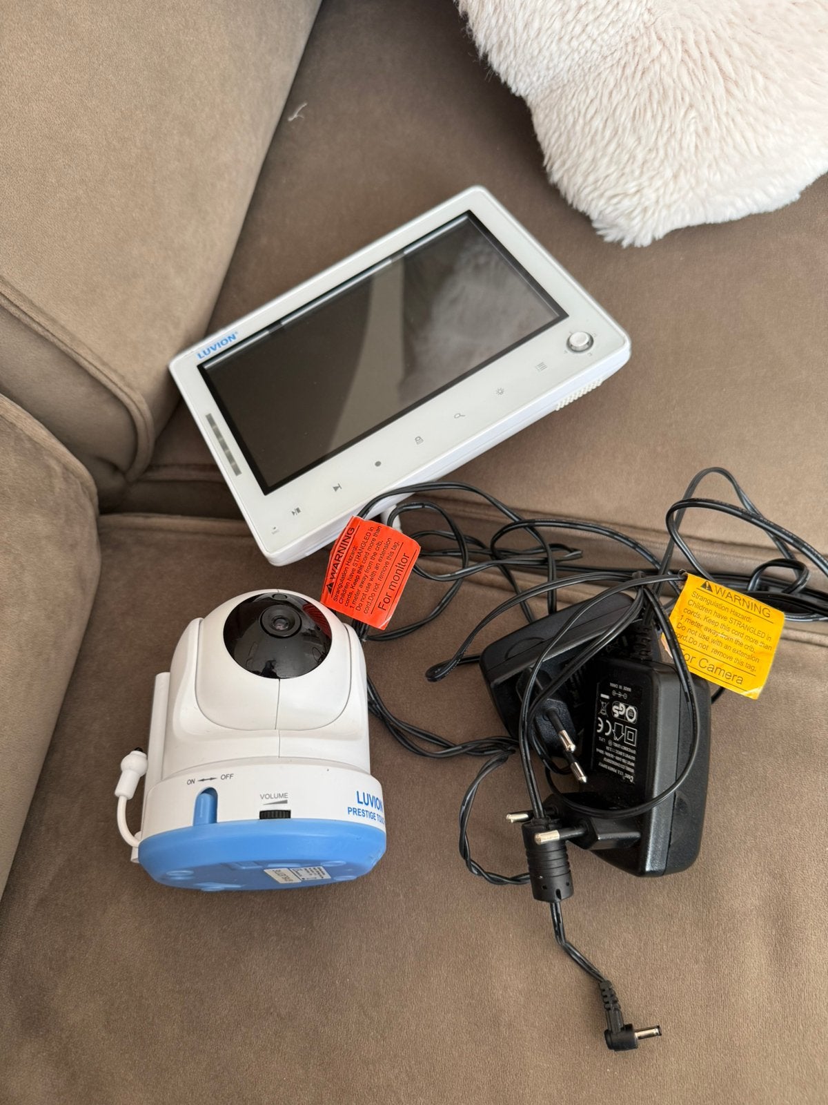 Babyfoon luvion prestige touch 2, Kinderen en Baby's, Babyfoons, Ophalen of Verzenden, Zo goed als nieuw, 250 meter of meer