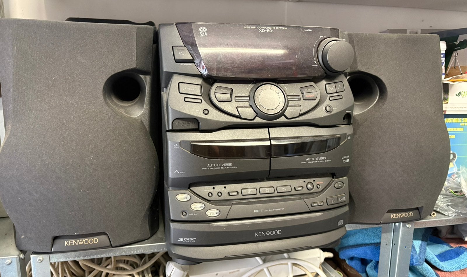 Kenwood mini hifi vomponent system XD-501, Ophalen, Gebruikt, Overige typen