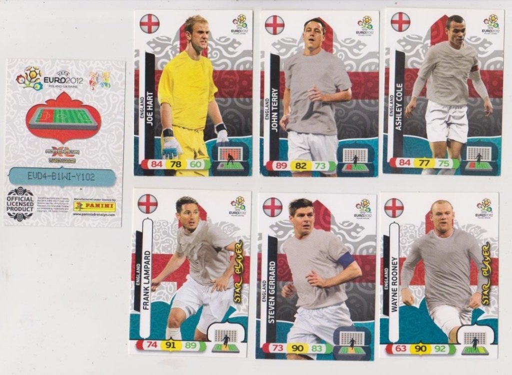 Panini krt EURO 2012, EK2012, Verzenden, Zo goed als nieuw, Buitenlandse clubs, Poster, Plaatje of Sticker