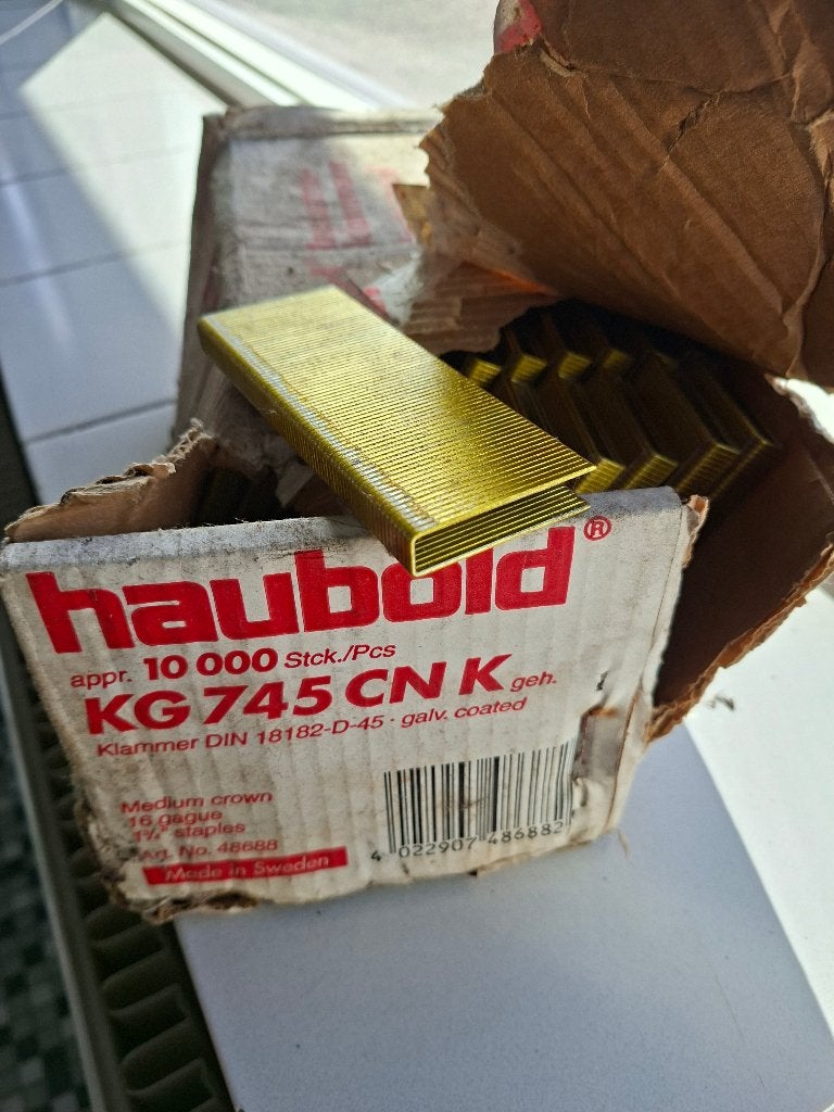 Haubold krammen, Ophalen, Nieuw, Minder dan 50 mm, Overige typen