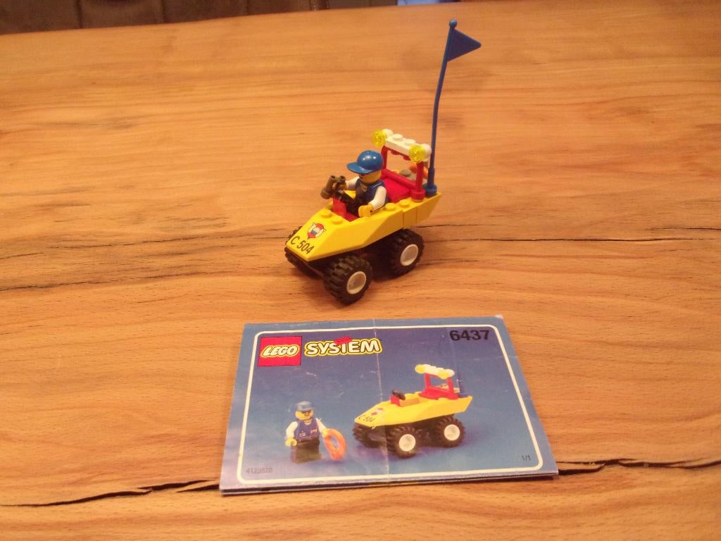 Lego Town 6437-1 Beach Buggy uit 1999, Ophalen of Verzenden, Gebruikt, Complete set, Lego