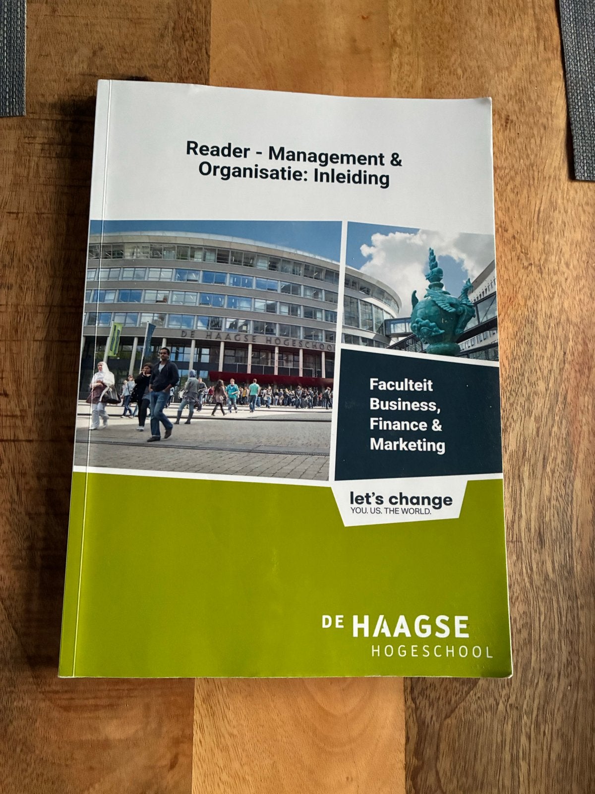 Reader Management & Organisatie: Inleiding - De Haagse Hoges, Ophalen of Verzenden, Gamma, Zo goed als nieuw, HBO