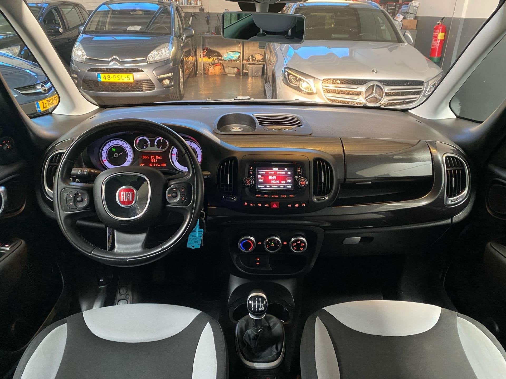 Fiat 500 L 0.9 TwinAir Easy Eco |AIRCO|CRUISE|TREKHAAK|PDC|, Auto's, Fiat, Dealer onderhouden, Stof, Gebruikt, Origineel Nederlands