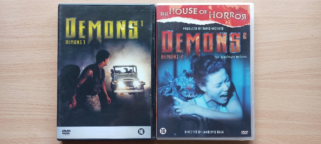 Demons 1 & 2 (Demoni 1 & 2) Lamberto Bava, Dario Argento, Cd's en Dvd's, Vanaf 16 jaar, Verzenden, Nederlands, Overige genres