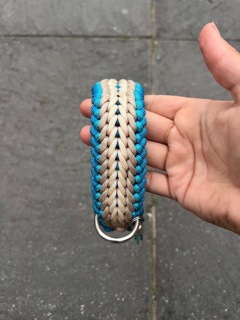 Gevlochten halsband gemaakt door Koyo Unleashed, Ophalen of Verzenden, Handgemaakt, Nieuw