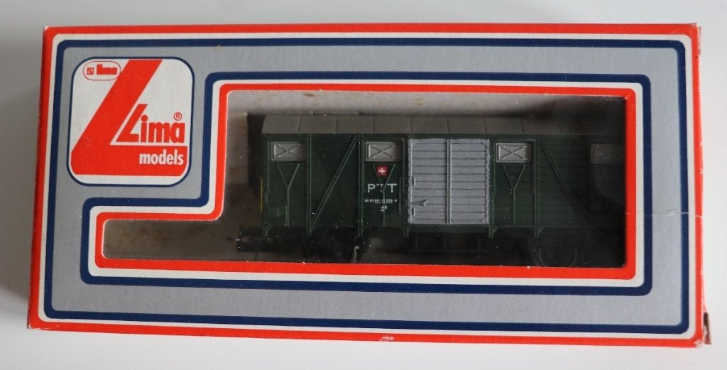 Lima 303102 PTT postwagen Zwitserland SBB Suisse Schweiz, Gelijkstroom, Overige typen, Ophalen of Verzenden, Zo goed als nieuw