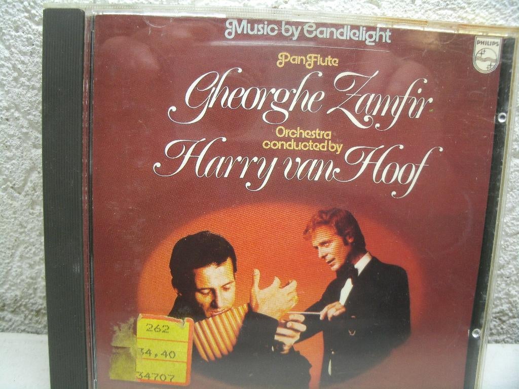 cd 163 georghe zamfir music by candelight 1979, Ophalen of Verzenden, Zo goed als nieuw
