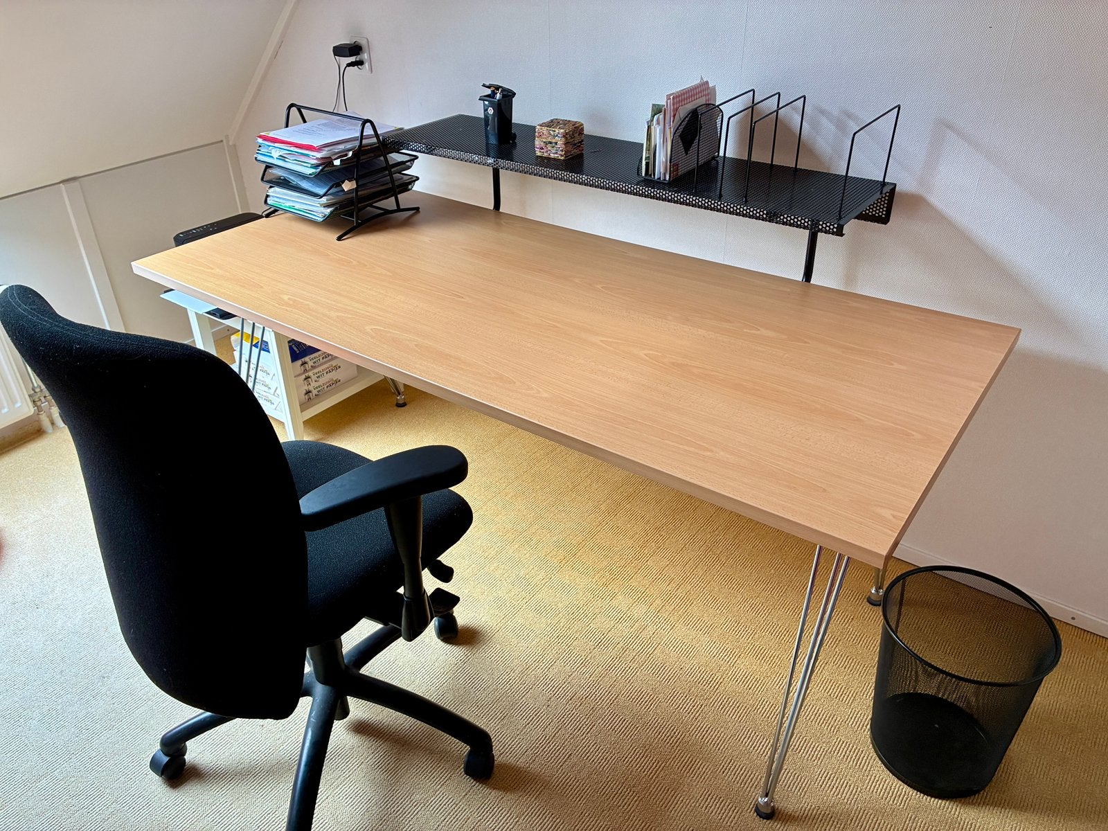 Jencikova beuken bureau 180 x 80 cm, Ophalen, Demontabel, Gebruikt, Hout