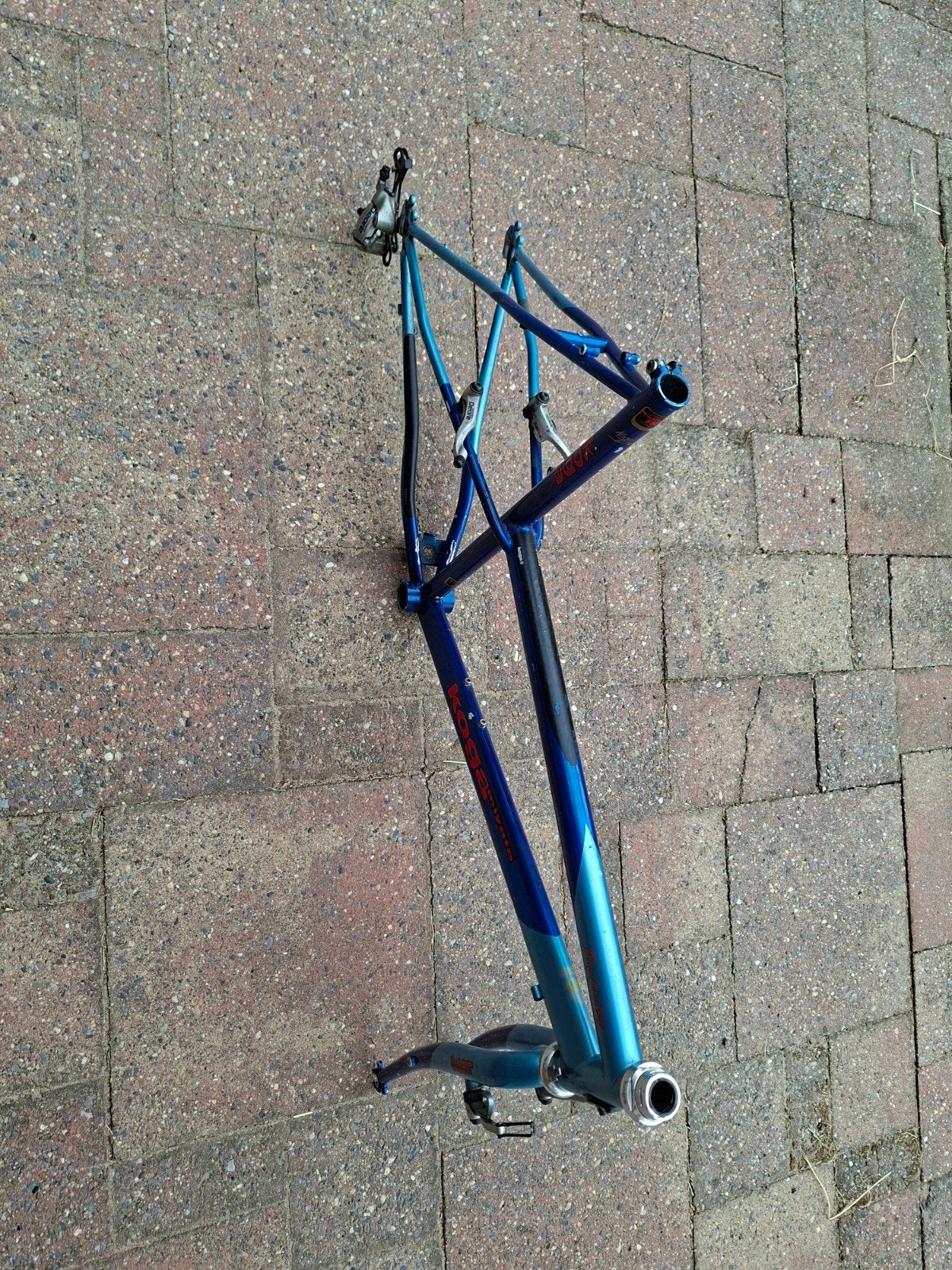 Koga Miyata Blue Liner Lady fietsframe met voorvork, Fietsen en Brommers, Frame, Gebruikt, Ophalen of Verzenden, Koga Miyata