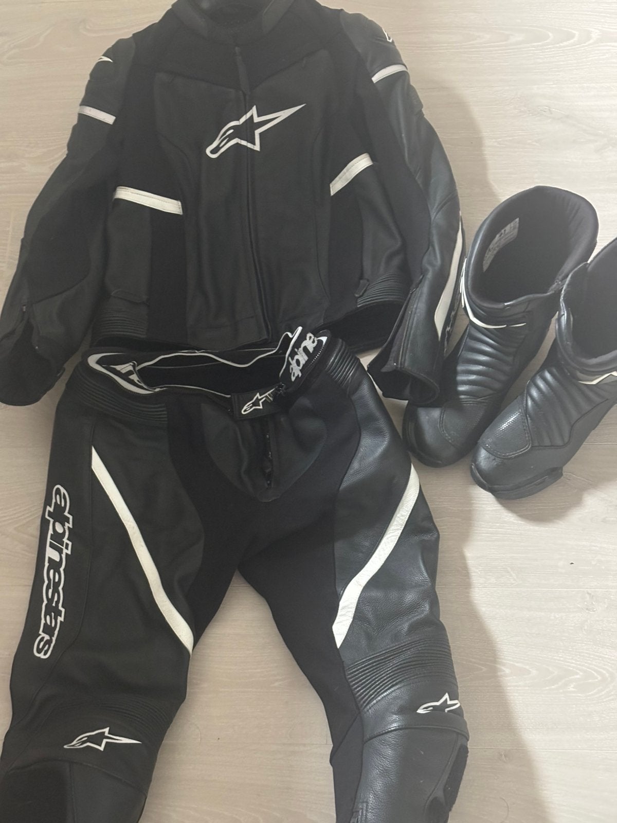 Alpinestars motorpak maat 44 + laarzen maat 41, Ophalen of Verzenden