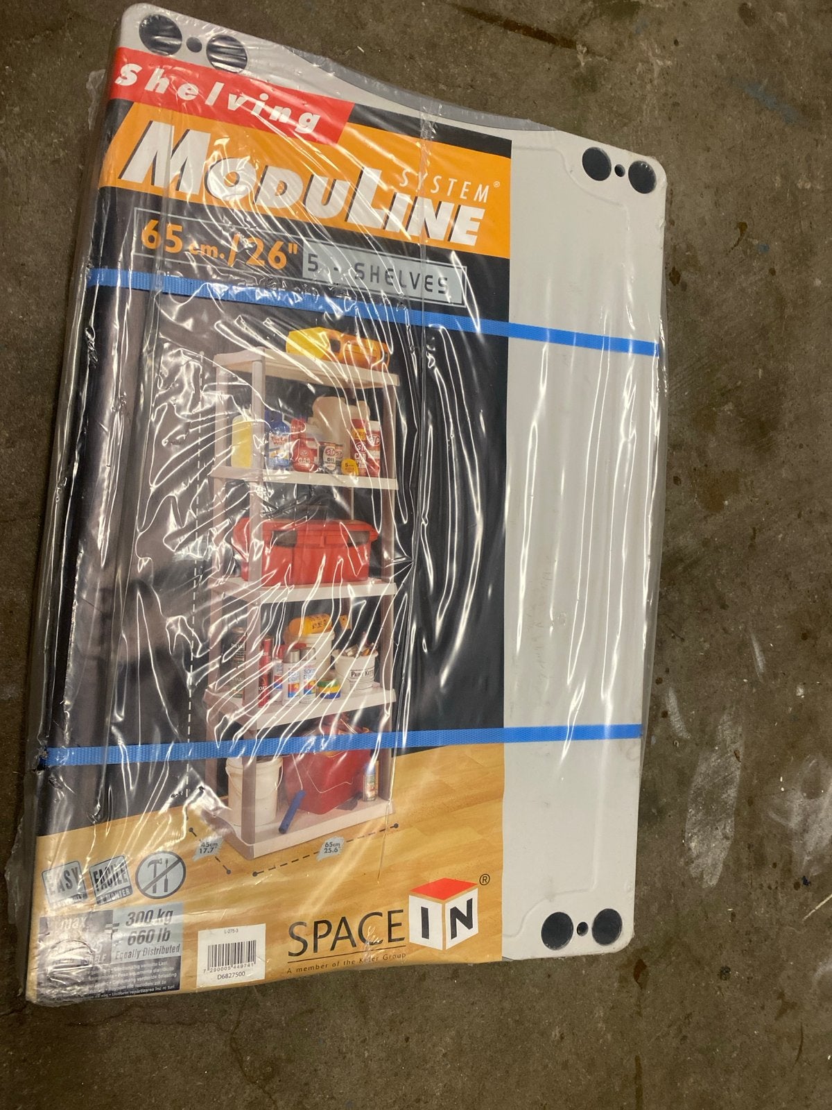 Moduline Opbergsysteem met 5 planken - Nieuw in verpakking, Ophalen of Verzenden, Nieuw
