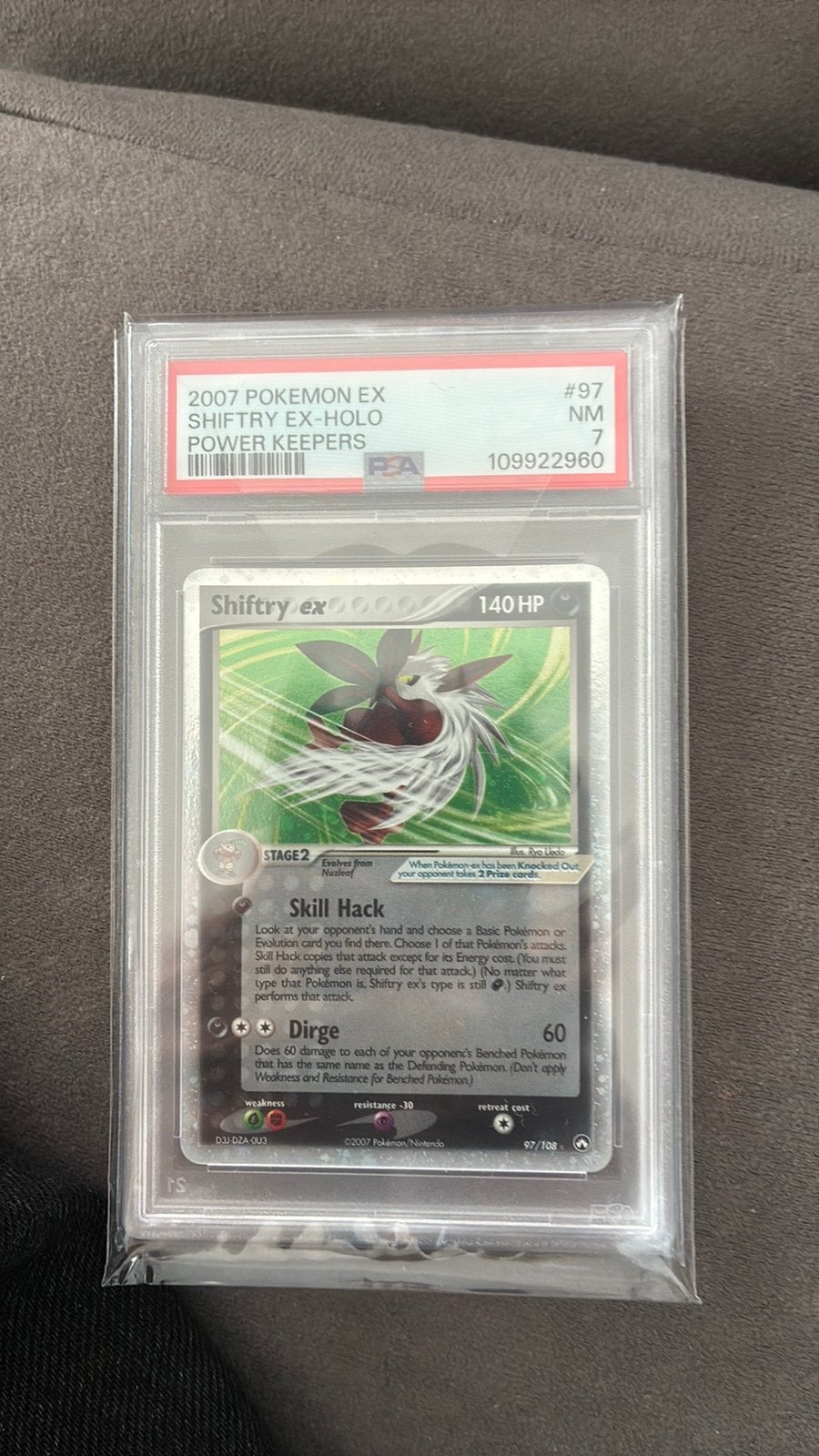 Shiftry ex graded, Ophalen of Verzenden, Zo goed als nieuw