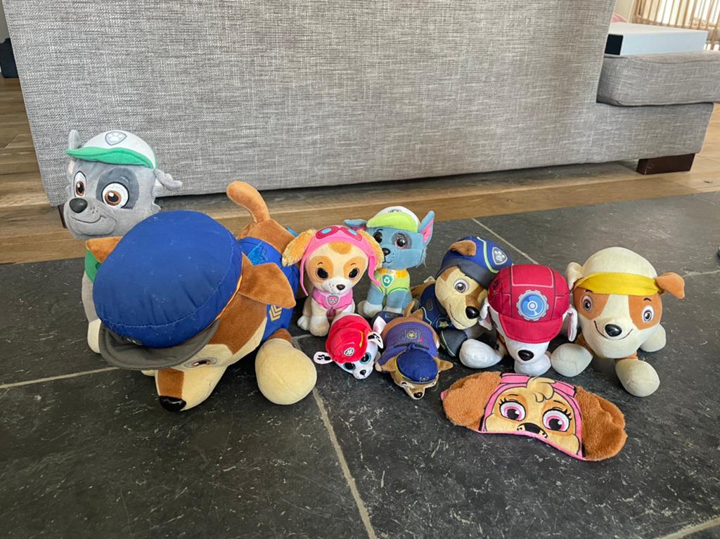 Paw Patrol knuffels, Ophalen, Gebruikt, Overige typen