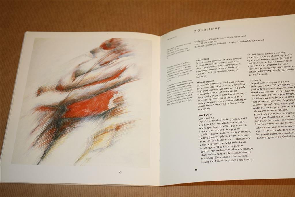 Figuratieve vertekeningen. Een beeldend proces. Musch., Ophalen of Verzenden, Gelezen