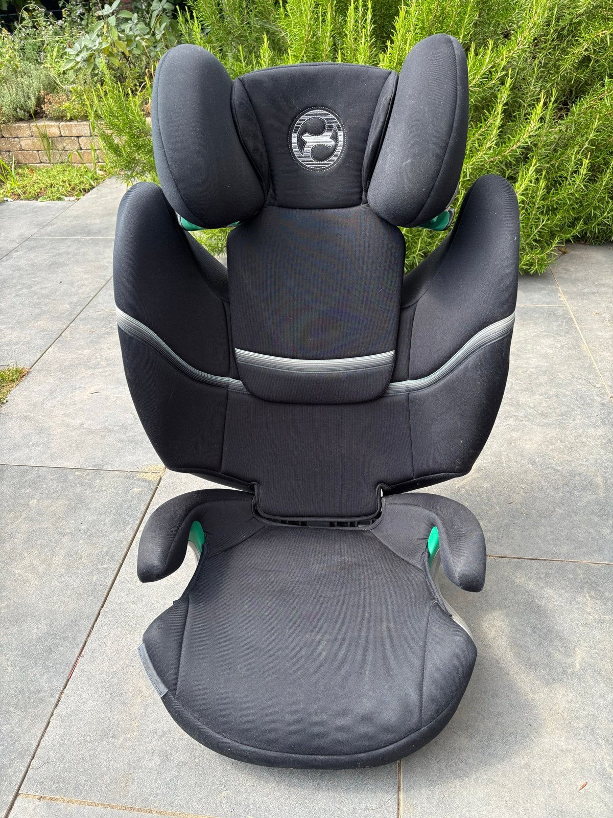 Cybex Solution S i-Fix autostoel - Zwart, Gebruikt, 15 t/m 36 kg, Verstelbare rugleuning, Isofix