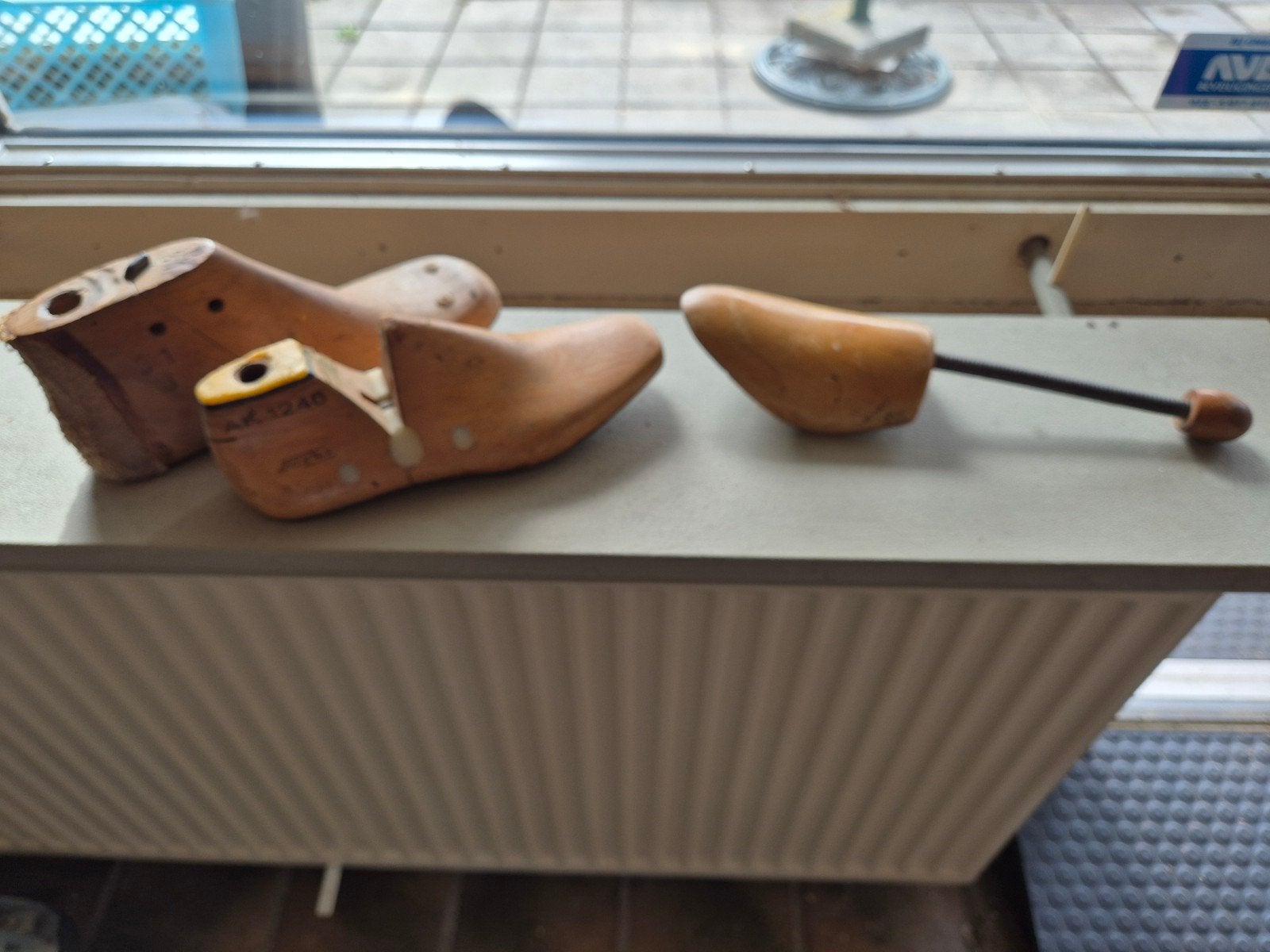 Vintage houten schoenleest - Maat 31, Antiek en Kunst, Curiosa en Brocante, Ophalen of Verzenden