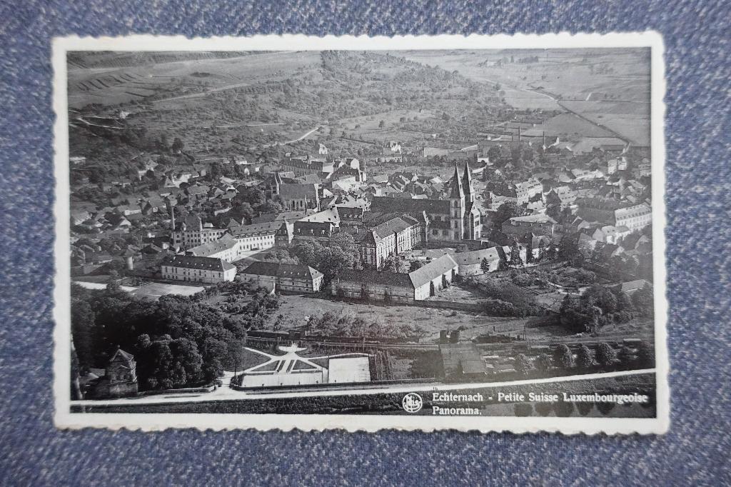 Echternach. Panorama Petite Suisse Luxembourgeoise, Ophalen of Verzenden, 1920 tot 1940, Ongelopen, België en Luxemburg