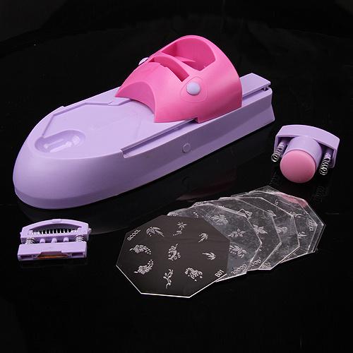 Nail Art Stempel Printer / DIY Nagel Manicure Set Nagel, Sieraden, Tassen en Uiterlijk, Uiterlijk | Cosmetica en Make-up, Verzenden