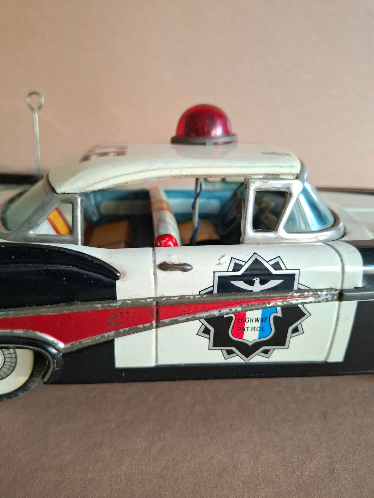 1958 Ford Fairlane Police Yonezawa Japan., Antiek en Kunst, Ophalen of Verzenden