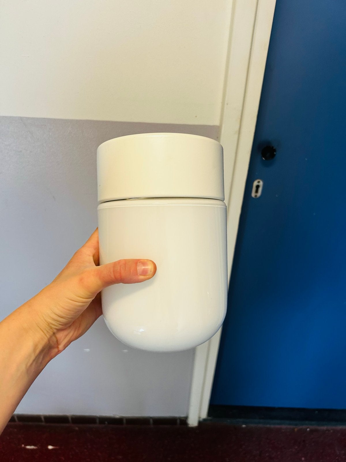 IKEA Badkamerlamp - Modern en Waterbestendig, Wit, Ikea, Gebruikt, Waterbestendig