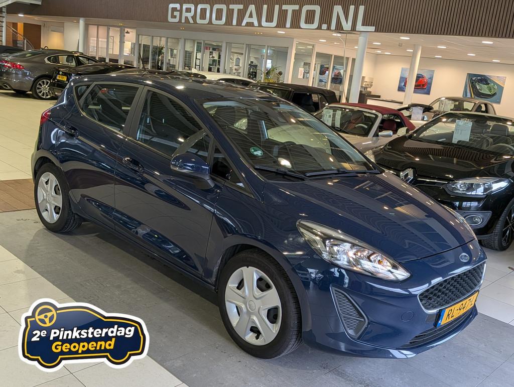 Ford Fiesta 1.1 Trend BTW Auto Airco, Cruise Control, Stuurb, Voorwielaandrijving, Stof, Blauw, 23 km/l