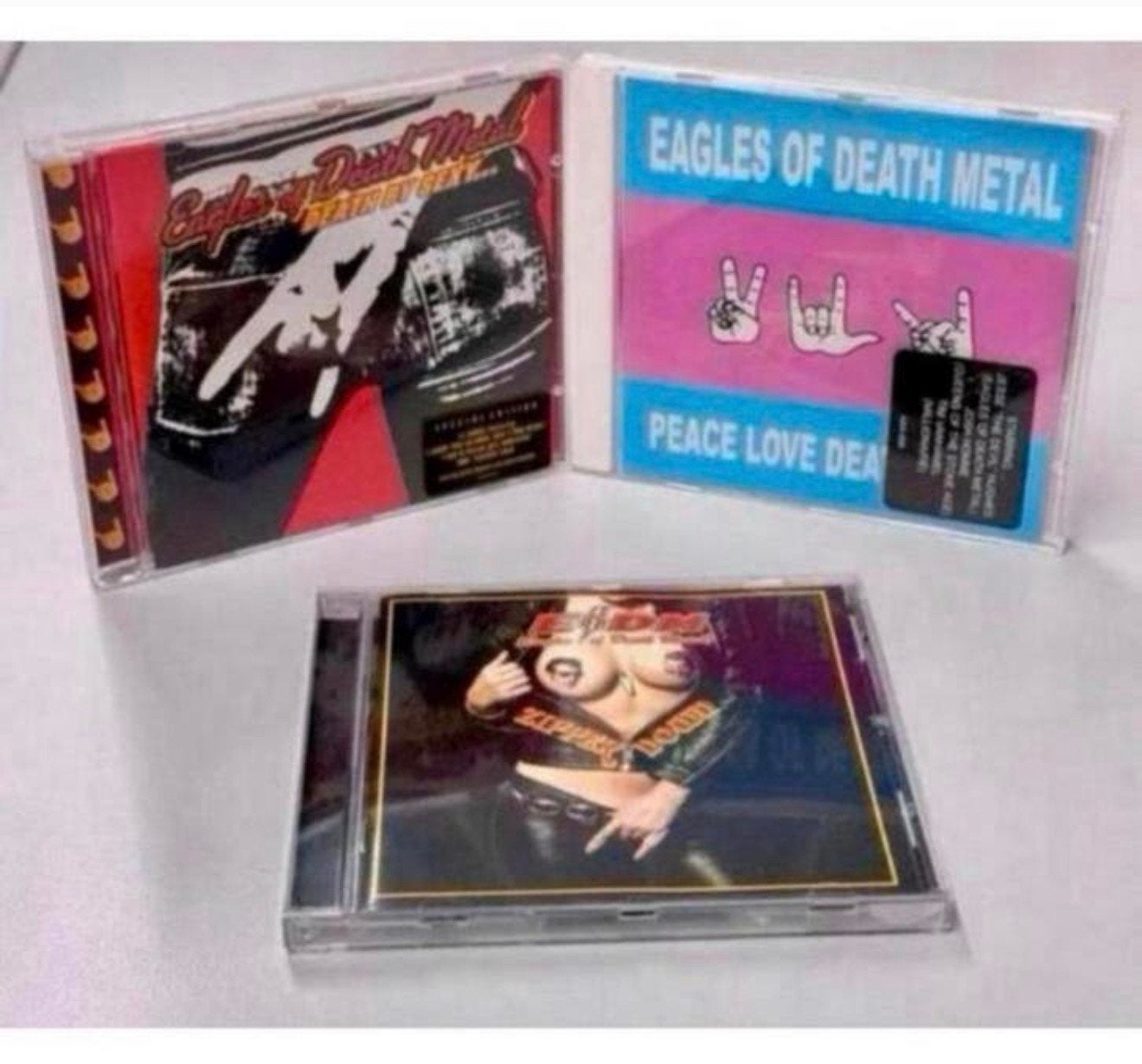 3X Speciale CD cds Eagles Of Death Metal - Rock hardrock, Ophalen of Verzenden, Zo goed als nieuw