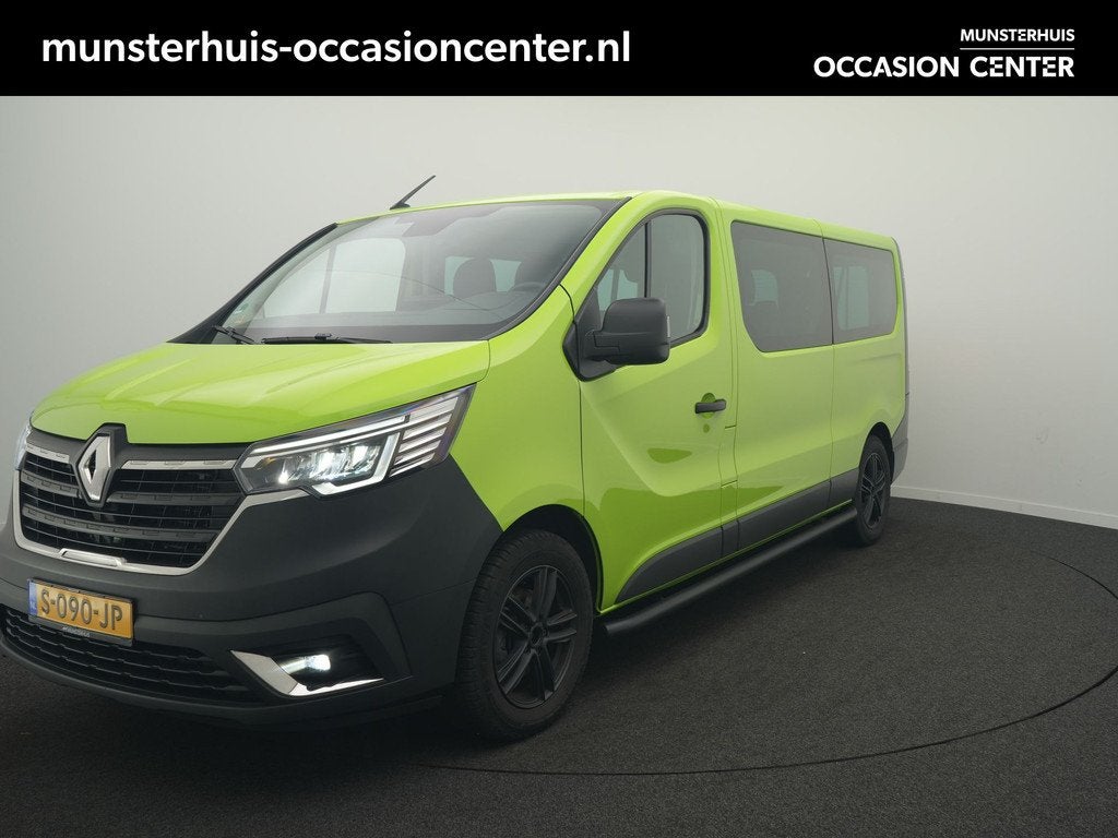 Renault Trafic - 9 Persoons bus! - All Seasonbanden - Cruise, Voorwielaandrijving, Stof, Gebruikt, 150 pk