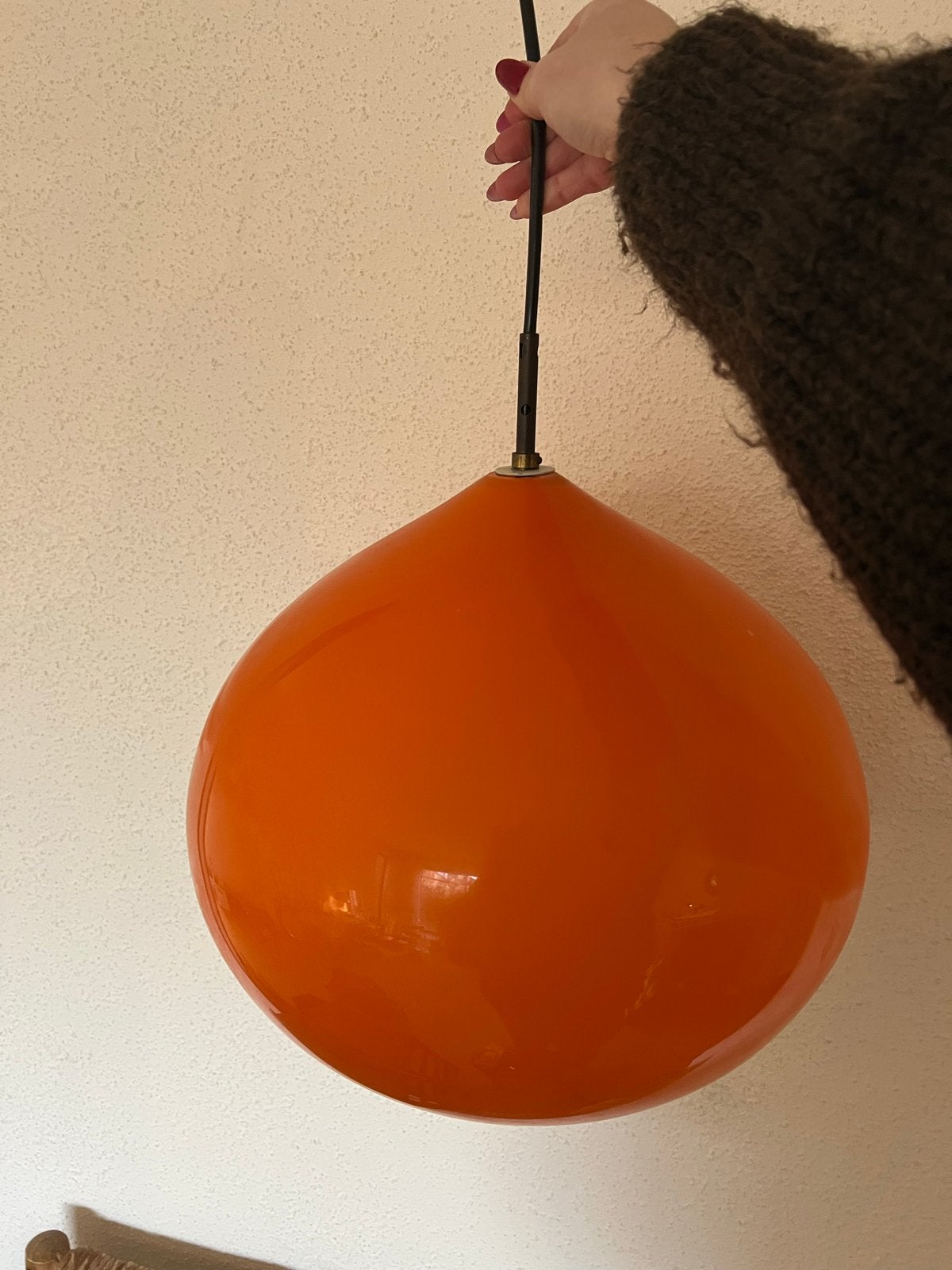 Alessandro Pianon Vistosi L51 Onion hanglamp – Murano glas, Ophalen, Glas