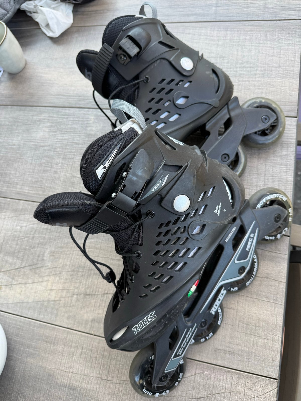 Roces inline skates EU 40 met 2 sets wielen en tas, Ophalen of Verzenden, Zo goed als nieuw, Overige typen