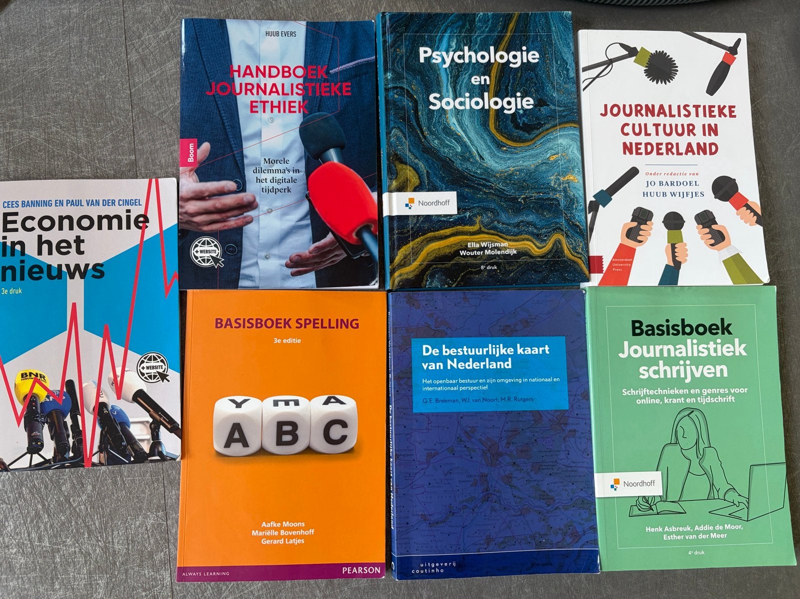 Studieboeken Journalistiek, Boeken, Studieboeken en Cursussen, Ophalen, Gamma, Zo goed als nieuw, HBO