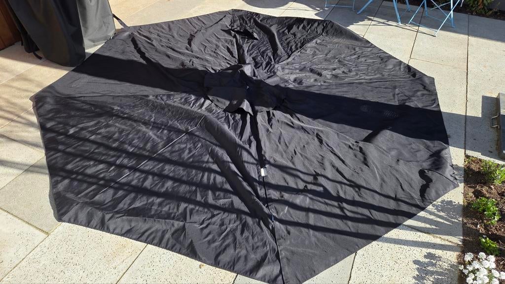 Parasol doek 300/350 cm, Ophalen of Verzenden, Nieuw, Zweefparasol