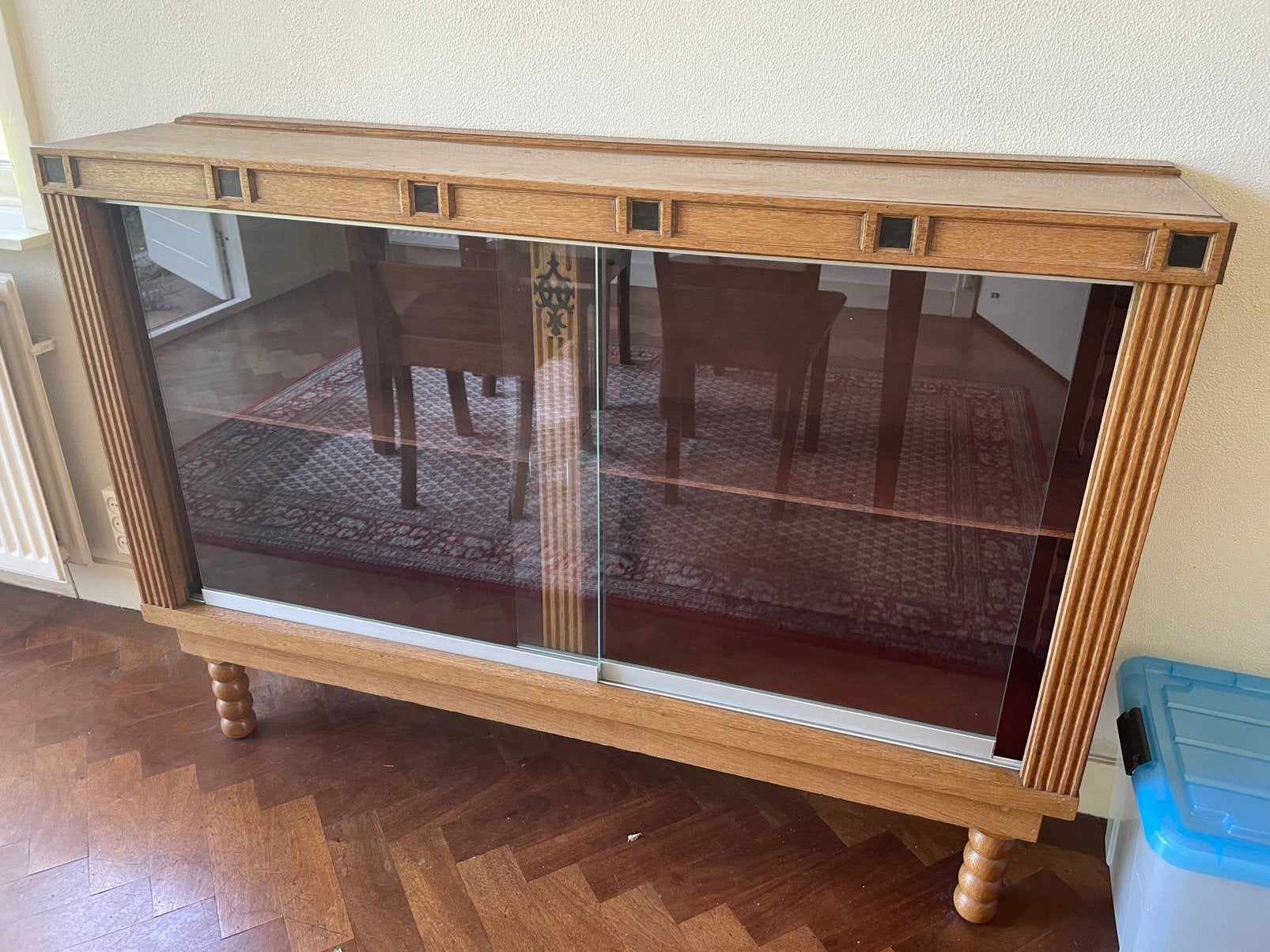 Houten Dressoir, Huis en Inrichting, Kasten | Dressoirs, Ophalen, Gebruikt, 25 tot 50 cm, 100 tot 150 cm