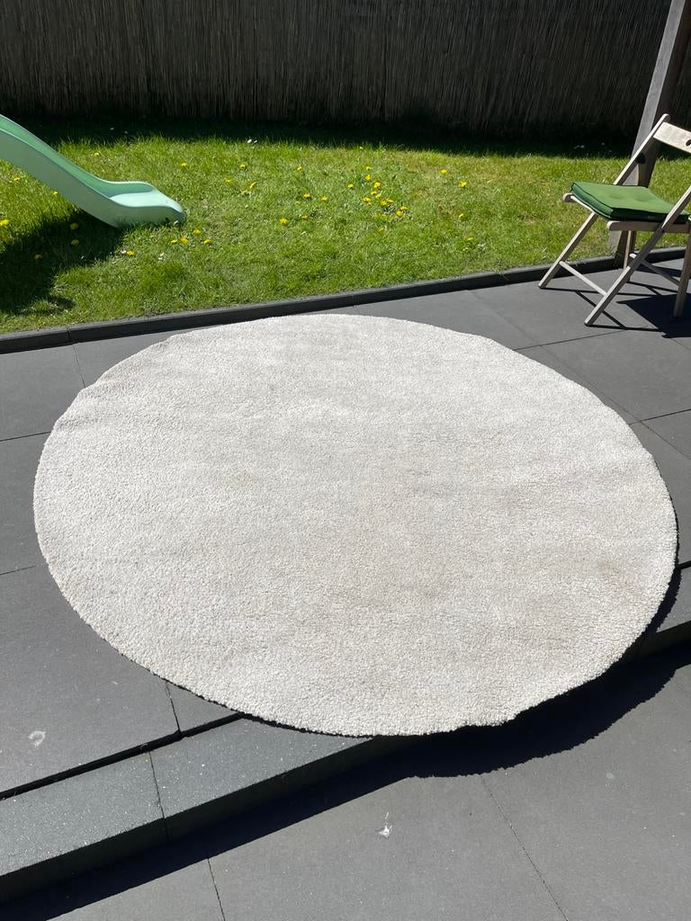 Ikea STOENSE 195 cm beige, Ophalen, Gebruikt, Beige, 150 tot 200 cm