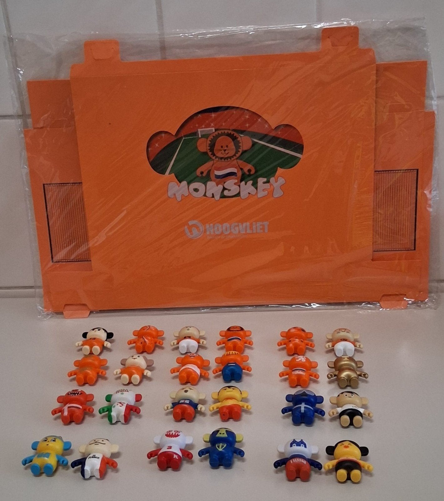 Compleset serie WK/EK Oranje voetbal Monskeys, Verzamelen, Ophalen of Verzenden
