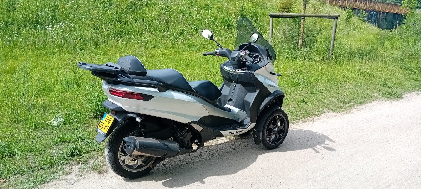 Piaggio MP3 500 HPE ABS/ASR - B rijbewijs, Scooter, Occasion, LED Verlichting, Particulier
