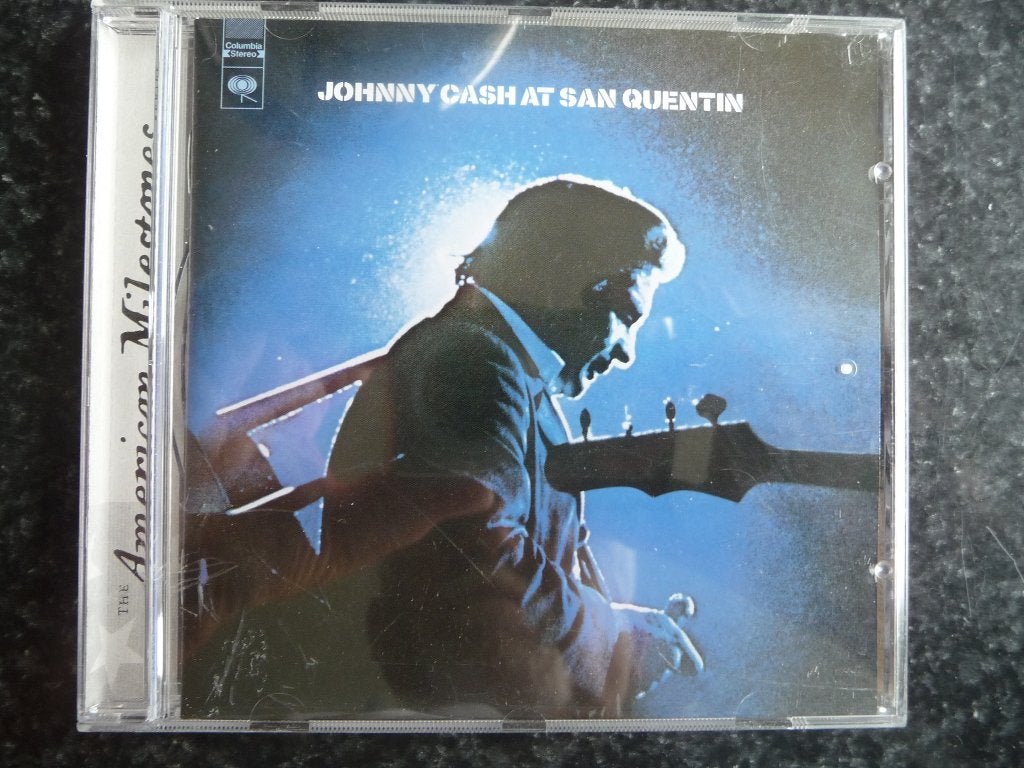 JOHNNY CASH - At San Quentin, Ophalen of Verzenden, Gebruikt