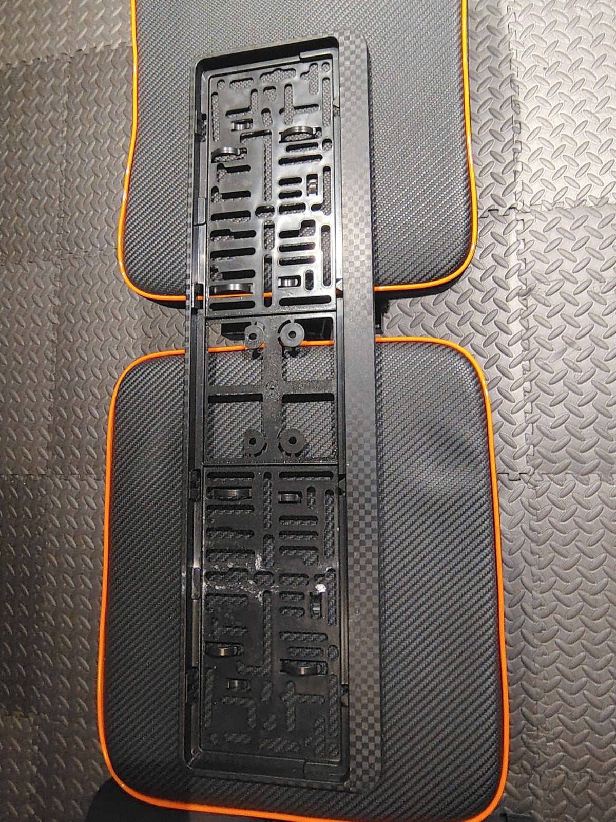 nieuwe carbon kentekenplaathouder, Ophalen of Verzenden, Nieuw