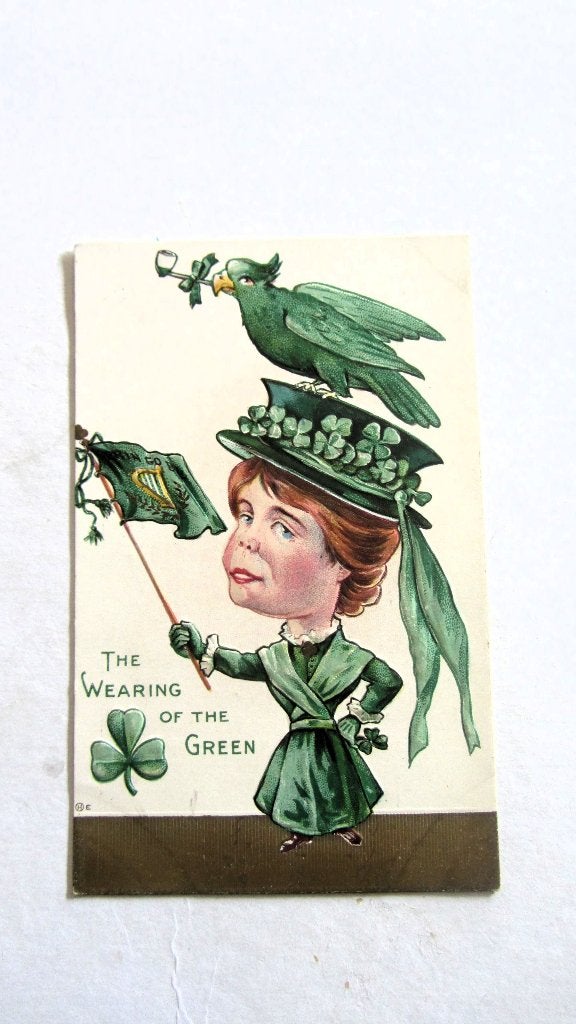 The Wearing of the Green, Ophalen of Verzenden, Voor 1920, Feest(dag)