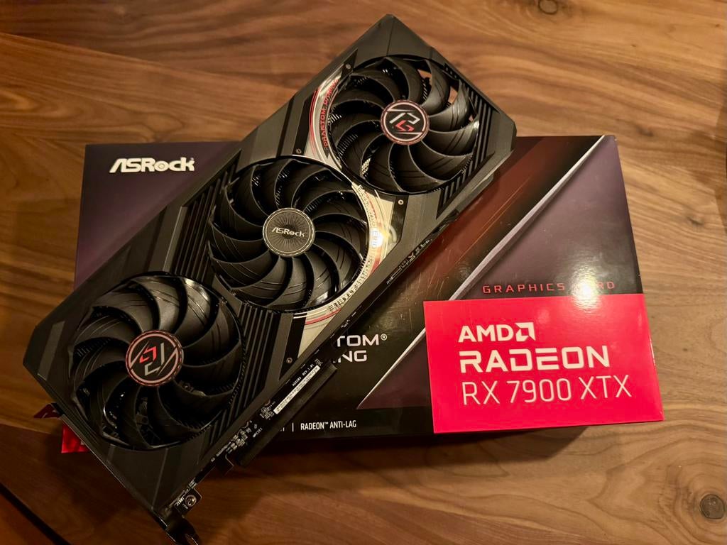 ASRock AMD Radeon RX 7900 XTX Phantom Gaming 24GB OC, Computers en Software, Videokaarten, AMD, GDDR6, PCI-Express 4, Ophalen of Verzenden