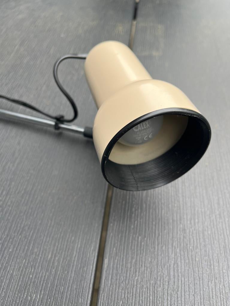 Space age Klemlamp, Huis en Inrichting, Ophalen of Verzenden, Gebruikt, Metaal, 50 tot 75 cm
