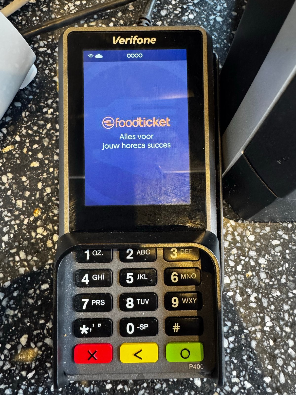 Verifone P400 Pinautomaat - Foodticket, Ophalen of Verzenden, Witgoed