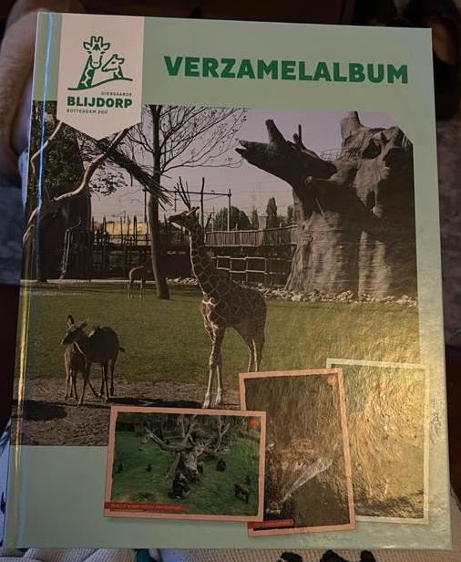Verzamelalbum Dierenpark Blijdorp (Niet compleet), Ophalen of Verzenden, Zo goed als nieuw, Natuur algemeen