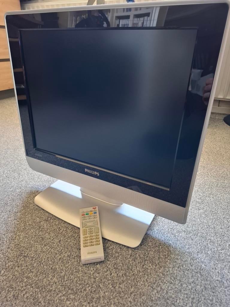 Philips TV met afstandsbediening 20 inch, Audio, Tv en Foto, Televisies, Ophalen, Philips, Gebruikt, 50 Hz