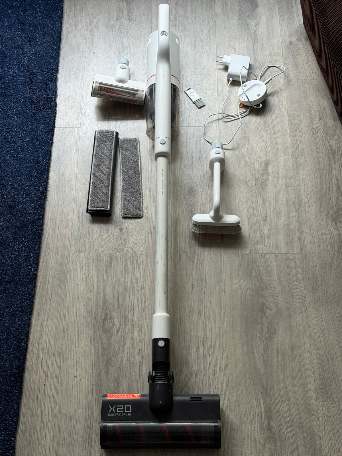 Roidmi Steelstofzuiger X20, Witgoed en Apparatuur, Ophalen, Overige merken, Gebruikt, Inclusief accessoires