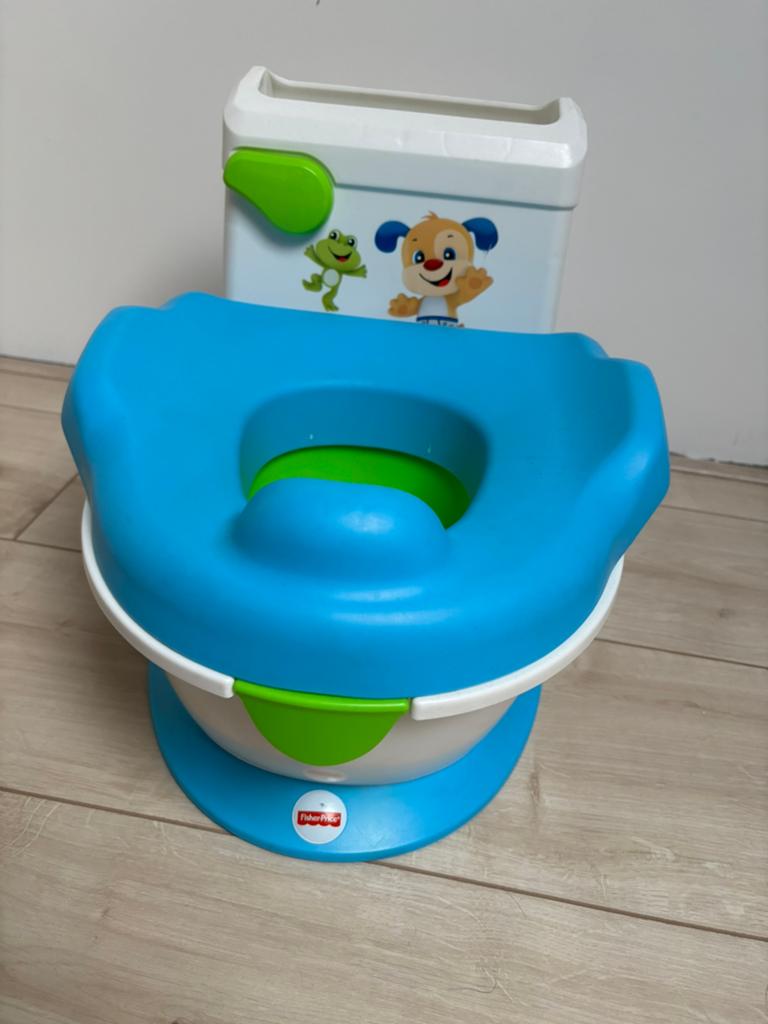 Fisher-Price oefenpotje met geluid, Overige merken, Overige typen, Ophalen of Verzenden, Zo goed als nieuw