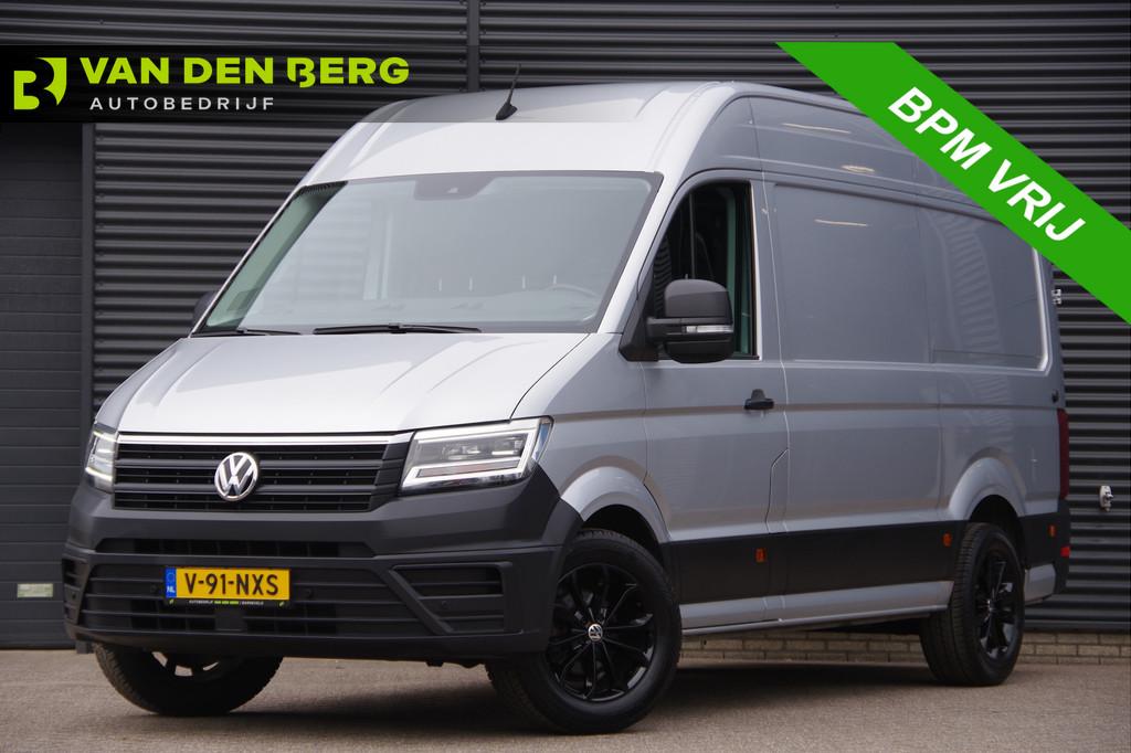 Volkswagen Crafter 35 2.0 TDI L3H3(L2H2) Highline 177PK AUT., Stof, Gebruikt, Euro 6, 4 cilinders