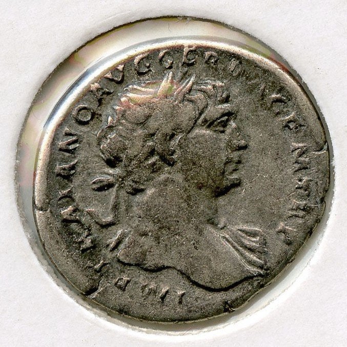 Romeinse Denarius Trajanus Kameel 105 na Christus Arabia, Postzegels en Munten, Munten | Europa | Niet-Euromunten, Verzenden, Italië